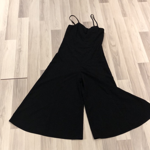 OAK & FORT black jumpsuit SIZE XS - Picture 2 of 8